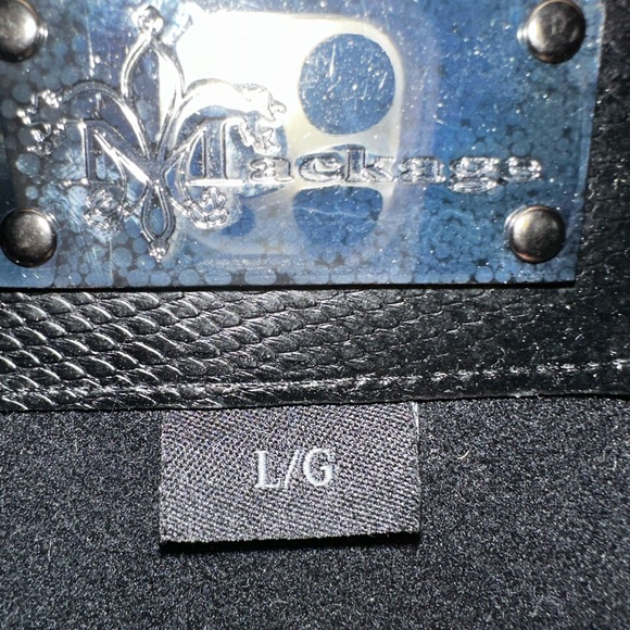 Canadian icon! Mackage “Fran” cable knit collar coat in black US L - Picture 10 of 12